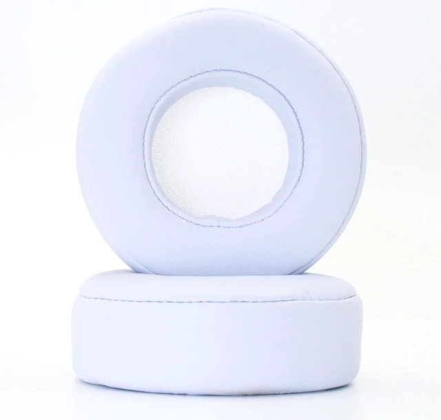 Main image of Replacement Ear Pads Compatible with Beats Mixr On-Ear Headphone White High-grade protein leather/memory foam ear pads and earmuffs