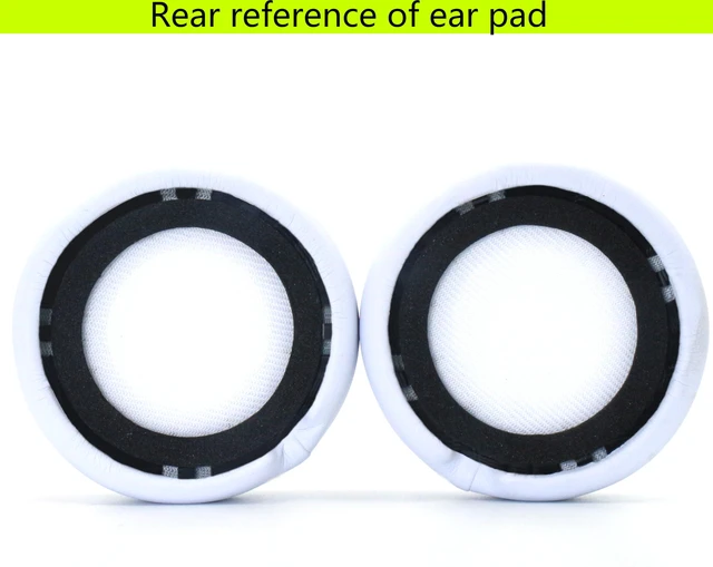 Alt view image 5 of 5 - Replacement Ear Pads Compatible with Beats Mixr On-Ear Headphone White High-grade protein leather/memory foam ear pads and earmuffs