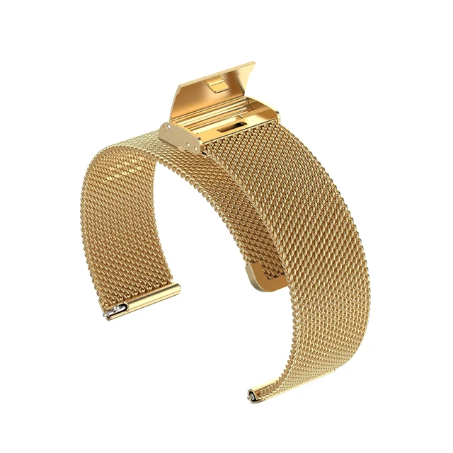 Alt view image 4 of 5 - Compatible with Yoever Smart Watch Band, Stainless Steel Loop Strap Replacement for Yoever IDW19/Yoever IDW28/Yoever IDW20