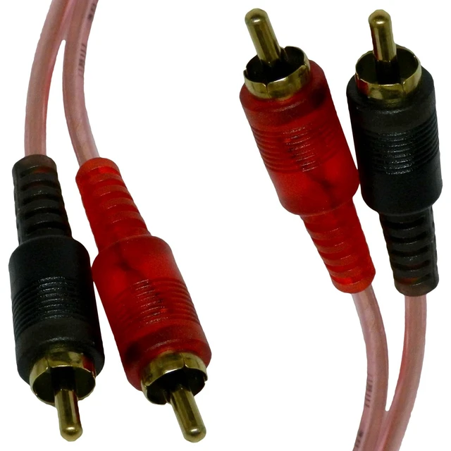 Alt view image 3 of 4 - 12ft Interconnect RCA Audio Cables (Bulk 10 Pack) - BRC12 (12 Ft)