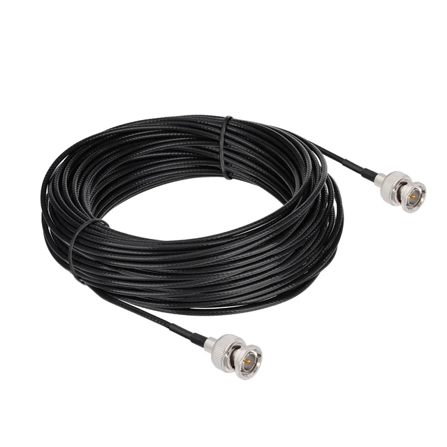Alt view image 7 of 7 - 3G SDI Cable 66ft Long 75 Ohm BNC Male to Male Black RG179 SDI Video Cable for Camera BMCC Video CCTV Monitor SDI Monitor Converters Splitter Recorders