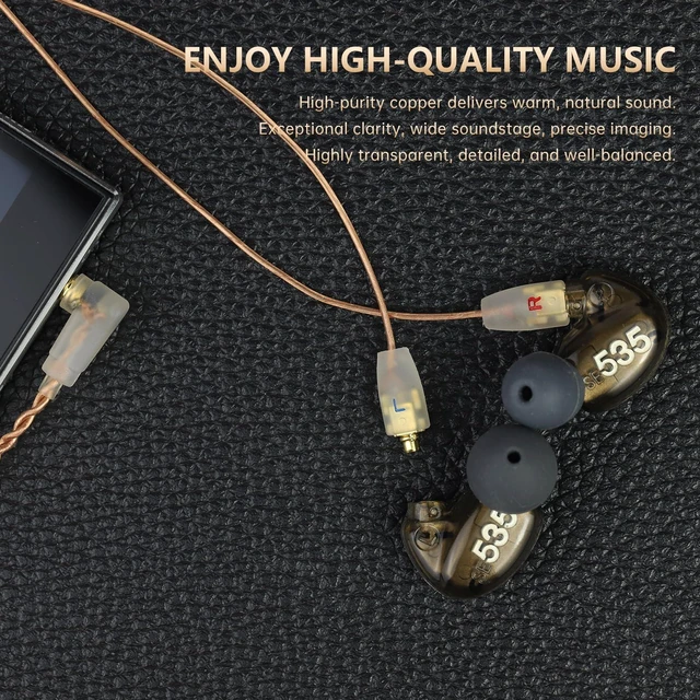 Alt view image 6 of 7 - Aurora PRO IPX to 4.4mm Balanced Cable for UE Live/UE18+/64Audio U12t/U18t/W80 High-Purity Copper Hi-Fi Upgrade Wire, Ultra-Light 8.5g, TPU Jacket