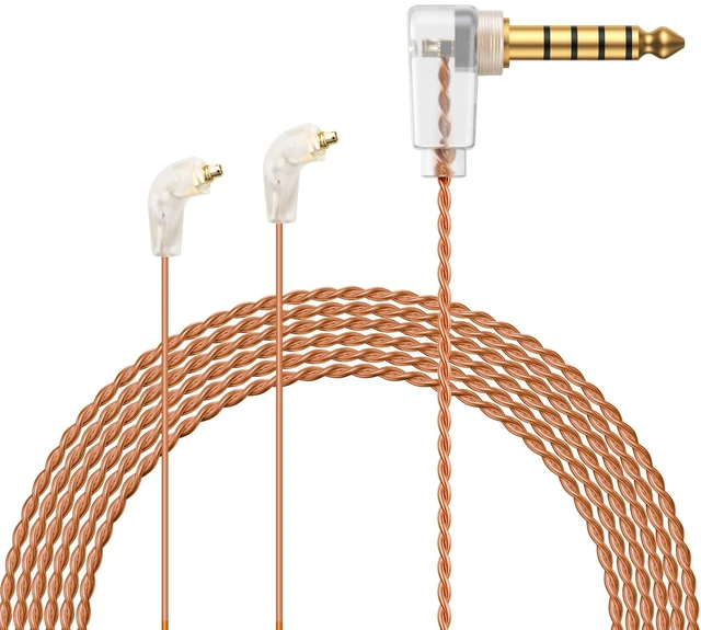 Main image of Aurora PRO ER4SR to 4.4mm Balanced Cable for ER4XR/ER3SE/ER2XR/ER3XR/ER2SE High-Purity Copper Hi-Fi Upgrade Wire, Ultra-Light 8.5g, TPU Jacket