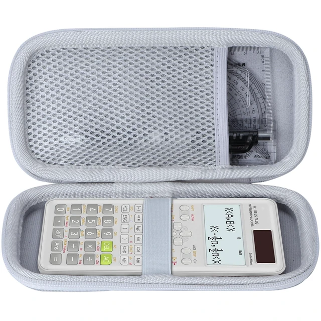 Alt view image 2 of 7 - Case for Texas TI-30XIIS/TI-30XS/Casio fx-115ES Plus 2 Calculator Fits for TI-30Xa /TI-36X Pro/FX-991 ES Plus-2nd Edition/FX-82 ES Scientific Calculator,White Case