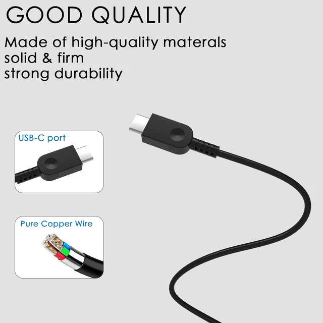 Alt view image 6 of 7 - 2026 Slim 65W USB Type C(USB-C) Laptop Charger Compatible with Lenovo ThinkPad X1 Carbon T14 T14S T15 T16 E14 E15 X13,Yoga Replacement for Lenovo Laptop Charger Power Adapter