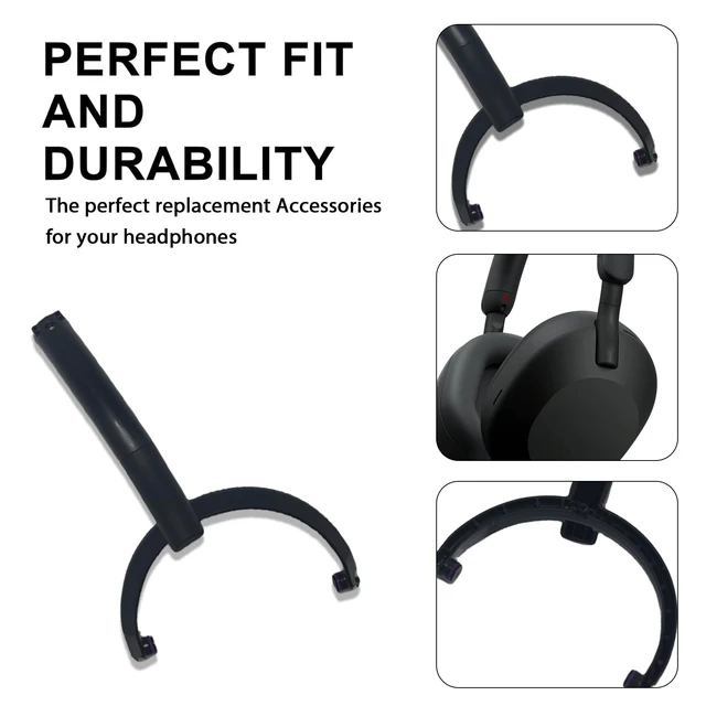 Alt view image 3 of 7 - Swivel Hinge Repair Kit for Sony WH-1000XM5 Headphone,Black-Left Durable Replacement Headband Hanger Bracket Parts Accessories,As Same As The OEM,for Professionals/People Who Like Challenges
