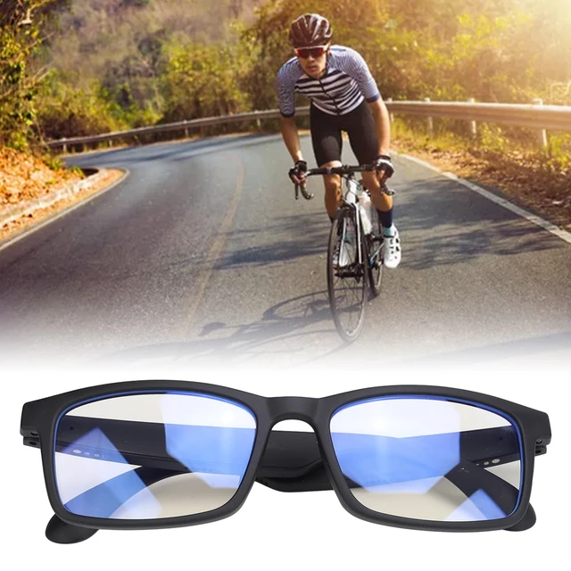 Alt view image 7 of 7 - Smart Sound Glasses Bluetooth Sunglasses with Microphone Blue Light Blocking Touch Voice Assistant for Outdoor Cycling Running Driving