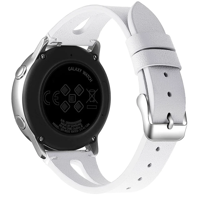 Alt view image 7 of 7 - Slim Vintage Leather Strap Replacement for Quican ID208 Plus 1.8 Inches Smart Watch