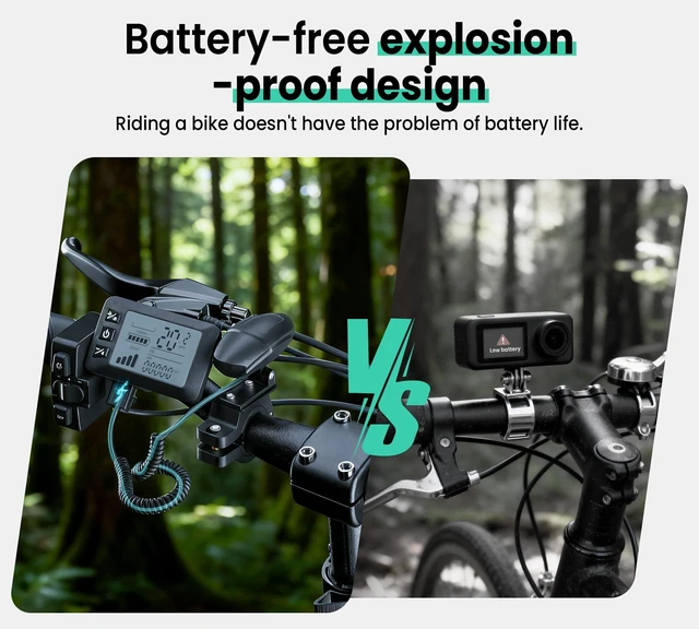 Alt view image 2 of 7 - L8 Motorcycle Camera,Helmet Camera HD 1080PP with Single Lens,IP65 Waterproof,Parking Mode,Motorcycle Dash Cam with 64GB SD CardDriving Recorder Suitable for Motorcycles/Tricycles/Ebike
