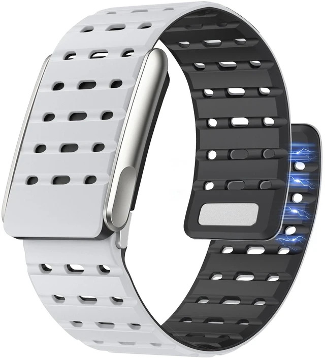 Main image of Silicone Magnetic Sport Bands for Whoop 5.0 One/Peak/MG/Life Adjustable, Breathable, Waterproof, U-Shaped Frame Design, Replacement Wristband for Men Women (Not for Whoop 4.0)