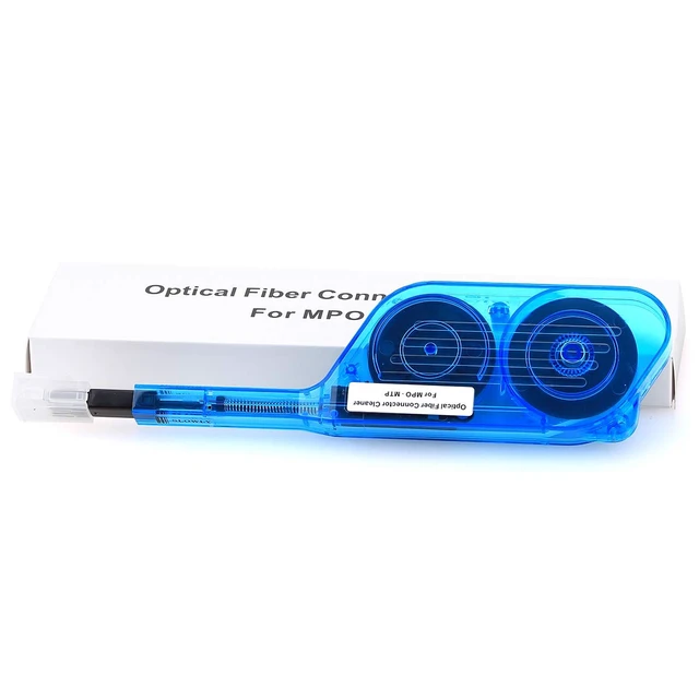 Alt view image 7 of 7 - Fiber Optic Cleaning Tool for MPO and MTP Connectors MPO One Click Cleaner, 500 Cycles Cleaning Connector Equipment