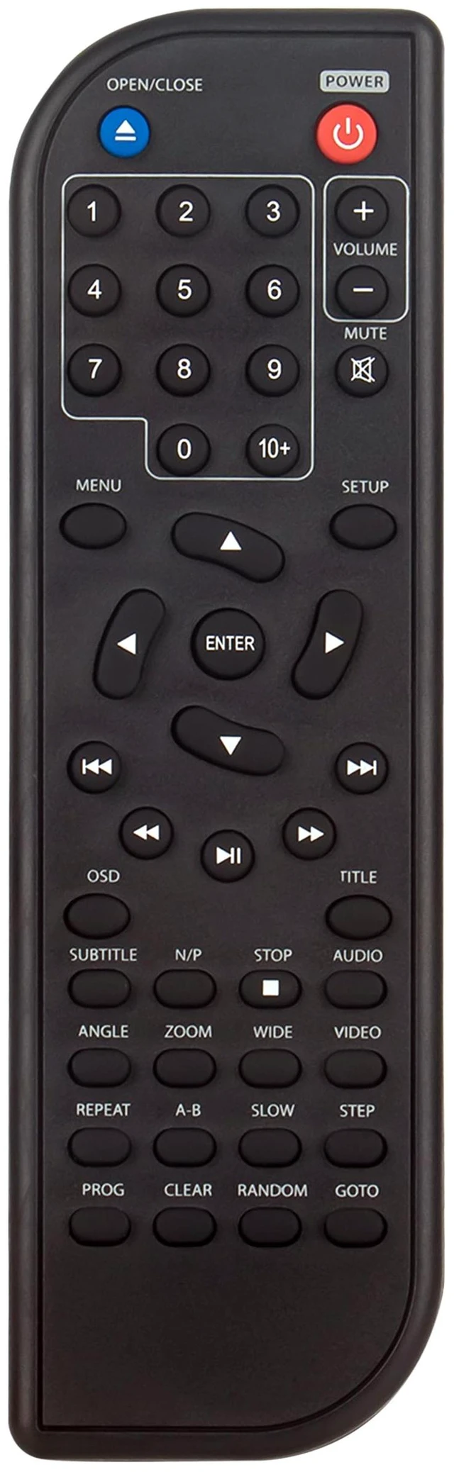 Main image of Replace Remote Controller Compatible with Craig Portable CD DVD Video Player CVD401A CVD512A