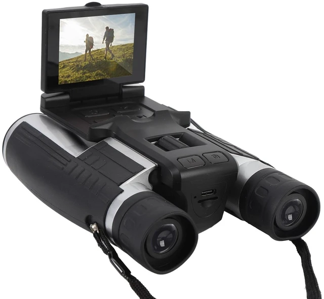 Main image of Digital Binoculars with 48MP Camera 2.5K Videos,12x32 Binoculars,Binoculars for Adults High Powered,2.4 Color Display 12x Optical Zoom 8X Digital Zoom Ideal for Concerts,Bird