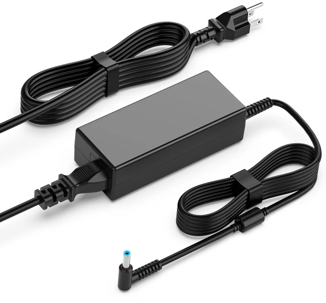 Main image of 65W 45W Laptop Charger Compatible with HP is 13252Pavilion Spectre Envy X360 11 13 15 Chromrbook 11 14 x360 Zbook Elitebook Stream 11 13 14 710412-001 741727-001 719309-001 709985-002 AC Power Cord
