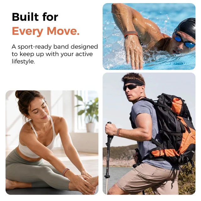 Alt view image 6 of 7 - Breathable Nylon Bands Compatible with Google Fitbit Air Band Adjustable Woven Replacement Strap for Women Men Workout-Friendly Daily Wear, Sweatproof Wristband for Fitbit Air Accessories