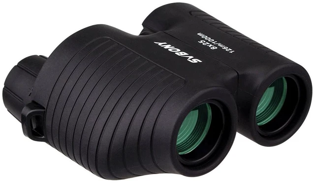 Main image of SV10 8x25 Mini High Powered Binoculars for Adults, Travel, Hiking Bird Watching, Opera Glasses,Scenery Outdoor Camping, FMC Coating, Fixed Focus, Waterproof, Compact Pocket Binoculars