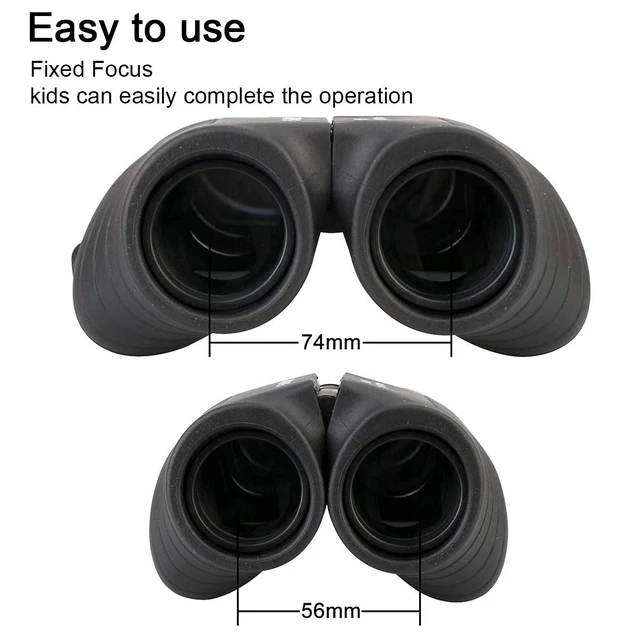 Alt view image 6 of 7 - SV10 8x25 Mini High Powered Binoculars for Adults, Travel, Hiking Bird Watching, Opera Glasses,Scenery Outdoor Camping, FMC Coating, Fixed Focus, Waterproof, Compact Pocket Binoculars