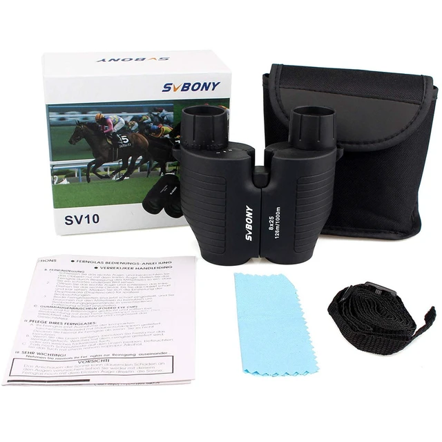 Alt view image 7 of 7 - SV10 8x25 Mini High Powered Binoculars for Adults, Travel, Hiking Bird Watching, Opera Glasses,Scenery Outdoor Camping, FMC Coating, Fixed Focus, Waterproof, Compact Pocket Binoculars