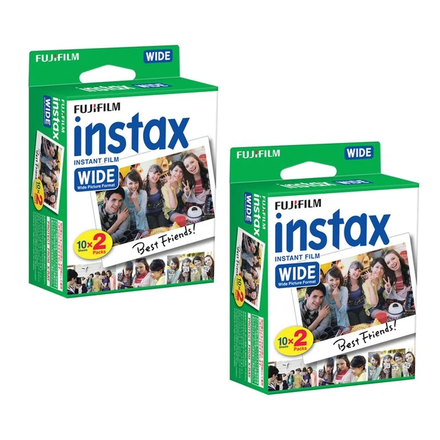 Alt view image 2 of 7 - Fujifilm Instax Wide Instant Film (40 Shots) + Photo Frames â Instax Wide Film Bundle