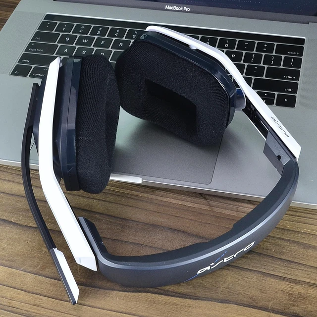 Alt view image 6 of 7 - Replacement A20 Velour Ear Pads and Microphone Foam Cover Ear Cushion Compatible with Astro Gaming A20 Wireless Headset(All Black)