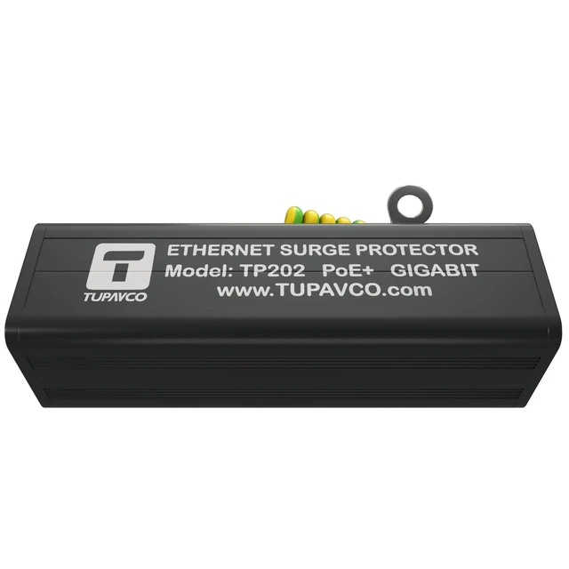 Alt view image 7 of 7 - Ethernet Surge Protector PoE++ Gigabit TP202 For Gigabit & PoE++ use, with up to 1000 Mbps speeds