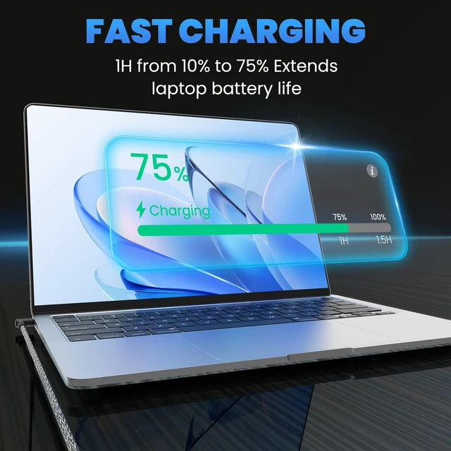 Alt view image 2 of 7 - Laptop Charger for HP Envy 13 15 17, ProBook G2-G8, EliteBook, 65W Check the complete HP laptop model and 4.5 x 3.0 mm blue port; not for USB-C, 7.4 x 5.0 mm ports or Pavilion Gaming laptops
