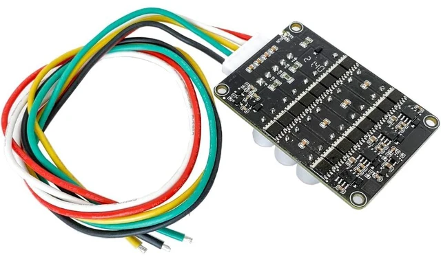 Alt view image 2 of 7 - 3S 4S 5.5A Battery Active Equalizer Balancer Energy Transfer Board Lifepo4 Lithium Lipo Battery Compatible, Capacitor Whole Group Balancer, Active Equalization