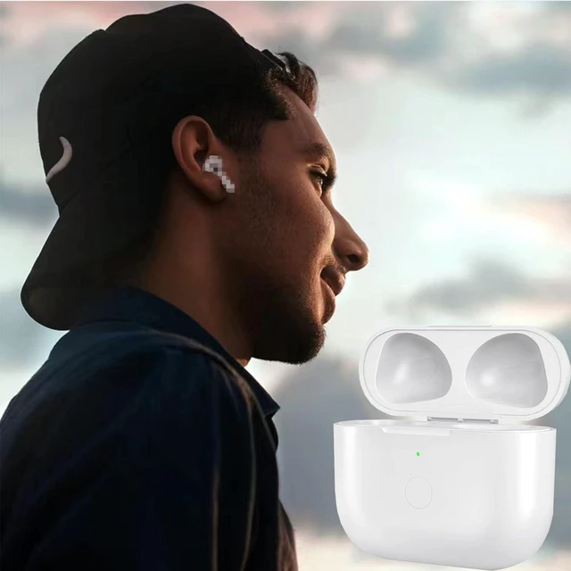 Alt view image 7 of 7 - USB-C Charging Case for Airpods 4rd (2024), USB-C Charging Case Replacement, Built-in 450mAh Battery with Bluetooth Pairing Sync Button (Headphones Not Included) (A7)