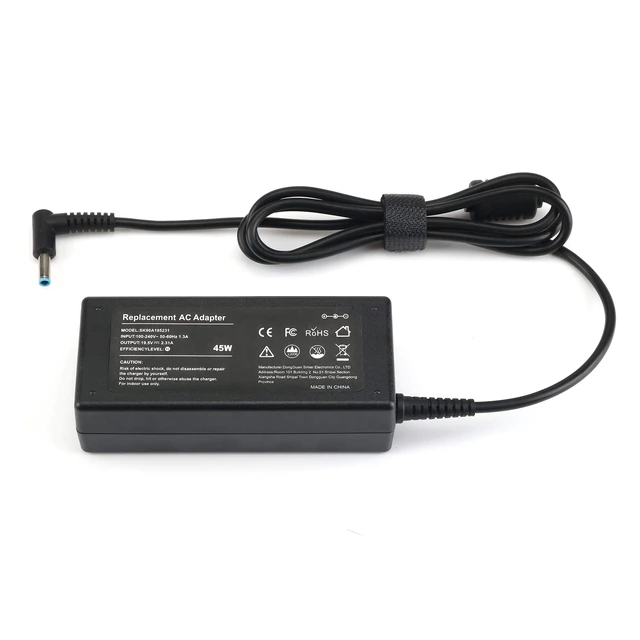 Alt view image 3 of 6 - 45W Charger for HP Stream 11 13 14 X36011-AH 11-AK 11-Y 14-DS 14-AX 14-CB for 11-ah117wm ah131nr ak0020nr ak1061ms ak0080wm 14-ds0040nr 14-cb161wm cb163wm cb186nr cb171wm cb185nr cb188nr Laptop PC