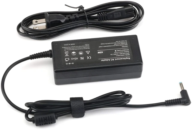 Main image of 45W Charger for HP Stream 11 13 14 X36011-AH 11-AK 11-Y 14-DS 14-AX 14-CB for 11-ah117wm ah131nr ak0020nr ak1061ms ak0080wm 14-ds0040nr 14-cb161wm cb163wm cb186nr cb171wm cb185nr cb188nr Laptop PC