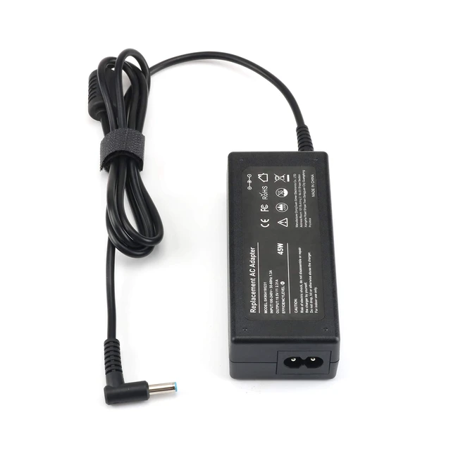 Alt view image 5 of 6 - 45W Charger for HP Stream 11 13 14 X36011-AH 11-AK 11-Y 14-DS 14-AX 14-CB for 11-ah117wm ah131nr ak0020nr ak1061ms ak0080wm 14-ds0040nr 14-cb161wm cb163wm cb186nr cb171wm cb185nr cb188nr Laptop PC