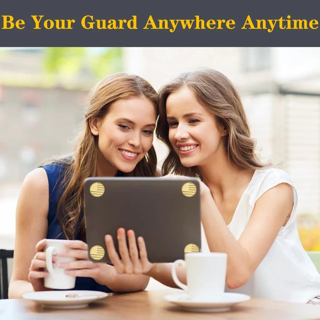 Alt view image 3 of 7 - 20Pcs Protection Cell Phone Stickers 99% Effective Protector Cell & Smart Phones, Laptops, Tablets, TV, Monitors - All Devices