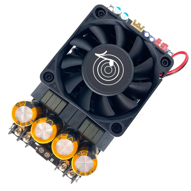 Alt view image 7 of 7 - TPA3255 600W Digital Power Amplifier Board High Power Stereo 300WX2 Bridge Mono