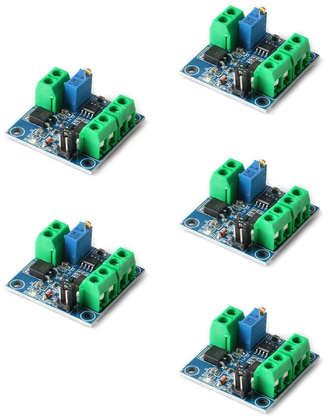 Main image of 5Pcs PWM to Voltage Module 0%-100 PWM to 0-10V Voltage Signal Converter Voltage Converter Module for PWM Industrial Control