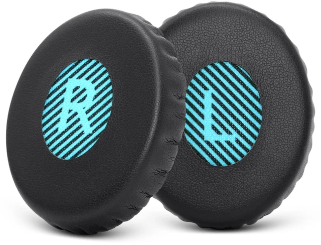 Main image of Ear Pads Cushions Replacement for Bose On-Ear 2 Headphones,Earpads for Bose OE2/OE2i/SoundTrue On-Ear/SoundLink, Earpads with High Dense Noise Isolation Foam,Protein Leather,Black&Blue