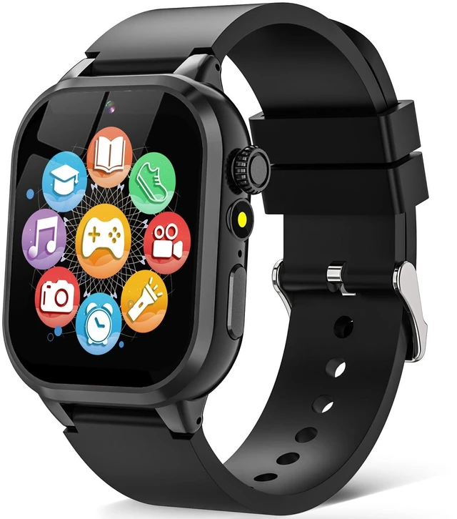 Main image of Kids Game Smart Watch 1.54" HD Touch Screen, 30+ Educational Games, Camera, Pedometer, Alarm, MP3 Player, Auidobook, Learn Card,Time Tools, Parental Control, Wrist Watches for Boys Girls Age 4-12