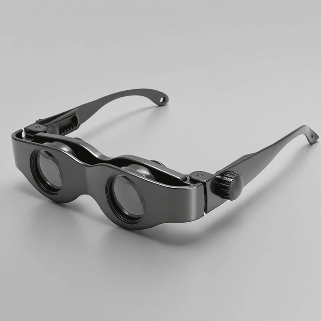 Main image of Fishing Binoculars Glasses, 3X Magnification, Adjustable Focusing HD Lens, Ergonomic Nose Pad, for Bird Watching,Tv,Sports,Concerts,Theater,and Sightseeing