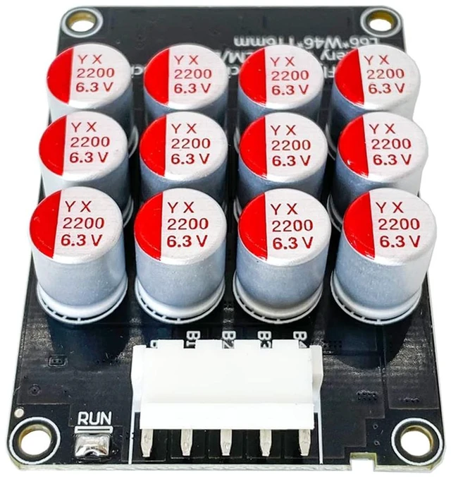 Alt view image 5 of 7 - 3S 4S 5.5A Battery Active Equalizer Balancer Energy Transfer Board Lifepo4 Lithium Lipo Battery Compatible, Capacitor Whole Group Balancer, Active Equalization