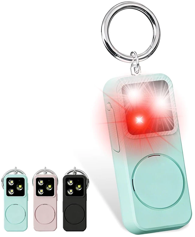 Main image of Personal Safety Alarm for Women, Rechargeable 150dB Keychain Alarm with Strobe Light and Pull Pin, Emergency Alarm for College Students, Travel, Walking, Campus Safety and Gift Giving