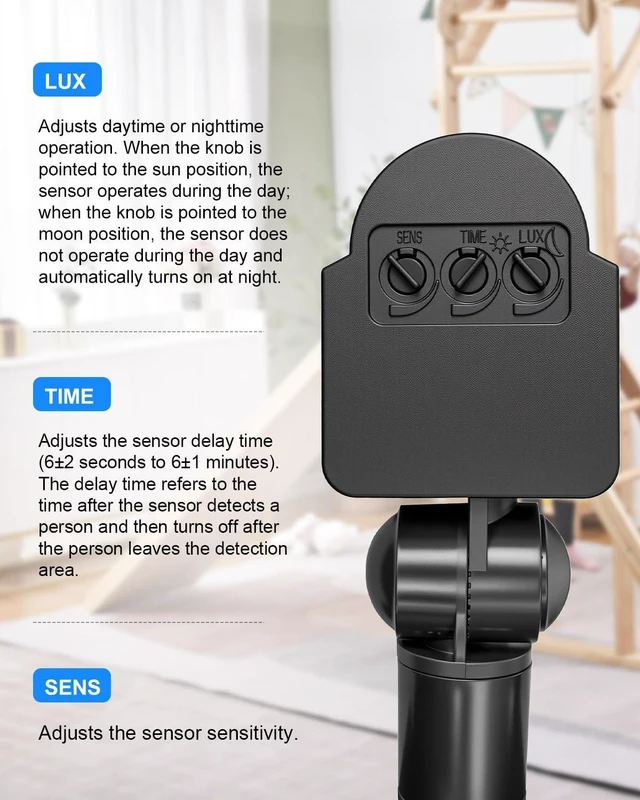 Alt view image 7 of 7 - Smart Remote Control Alarm Light with Infrared Motion Detection 125dB Loud Siren Alert, App Timer Control, AC Powered Security Warning System for Home Garage Garden Shed Store