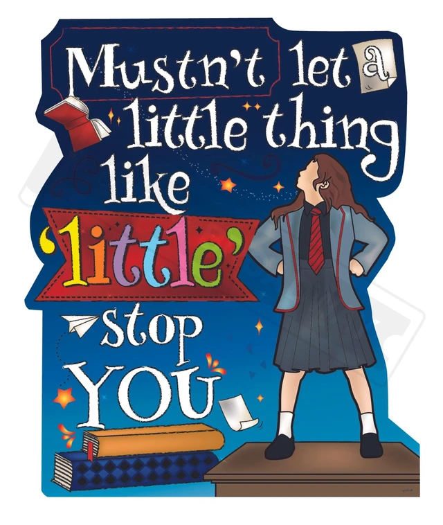 Alt view image 2 of 6 - Coloring Broadway - Nobody But Me Musical Inspired by Matilda Broadway Theater Stickers, Musical Merchandise, Die-Cut & Bubble Free Vinyl Stickers (3" x 3" - Set of 4)