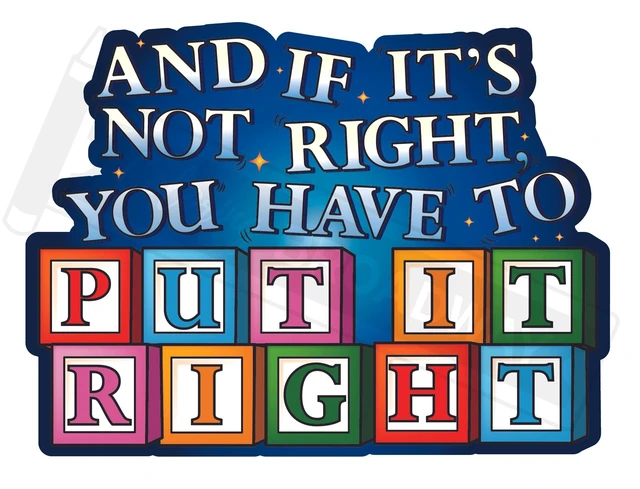 Alt view image 4 of 6 - Coloring Broadway - Nobody But Me Musical Inspired by Matilda Broadway Theater Stickers, Musical Merchandise, Die-Cut & Bubble Free Vinyl Stickers (3" x 3" - Set of 4)