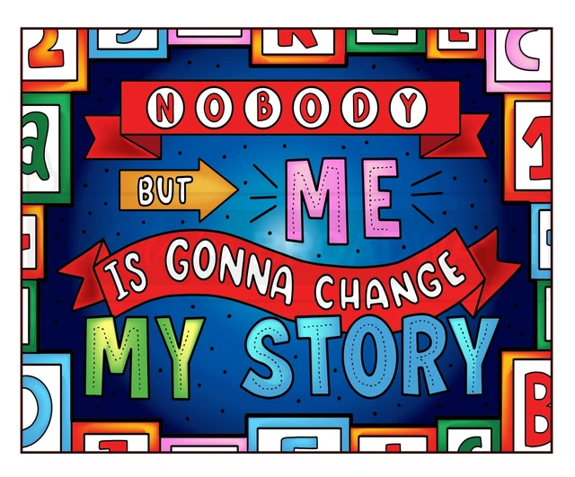 Alt view image 5 of 6 - Coloring Broadway - Nobody But Me Musical Inspired by Matilda Broadway Theater Stickers, Musical Merchandise, Die-Cut & Bubble Free Vinyl Stickers (3" x 3" - Set of 4)