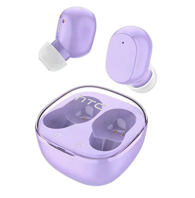 Main image of True Wireless Earbuds 6 Bluetooth 5.3 in Ear Stereo Headphones Touch Control with Built-in Microphone, Wireless Noise Cancelling Earbuds 22H Playtime with Charging Case for Android and iOS- Pink