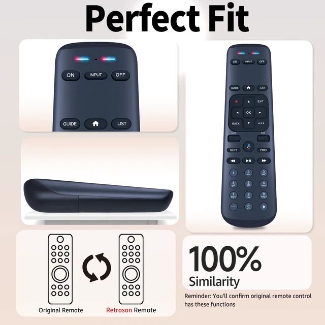 Alt view image 3 of 7 - Replacement Remote Control for DirecTV Stream AT&T TV Now RC82V 2nd Generation Gemini Stream Voice Recognition Fits for C71KW-200 & C71KW-400 Osprey Receiver(Requires Compatible Receiver)
