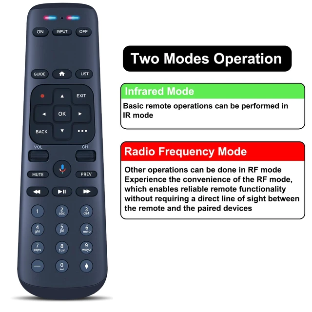 Alt view image 5 of 7 - Replacement Remote Control for DirecTV Stream AT&T TV Now RC82V 2nd Generation Gemini Stream Voice Recognition Fits for C71KW-200 & C71KW-400 Osprey Receiver(Requires Compatible Receiver)