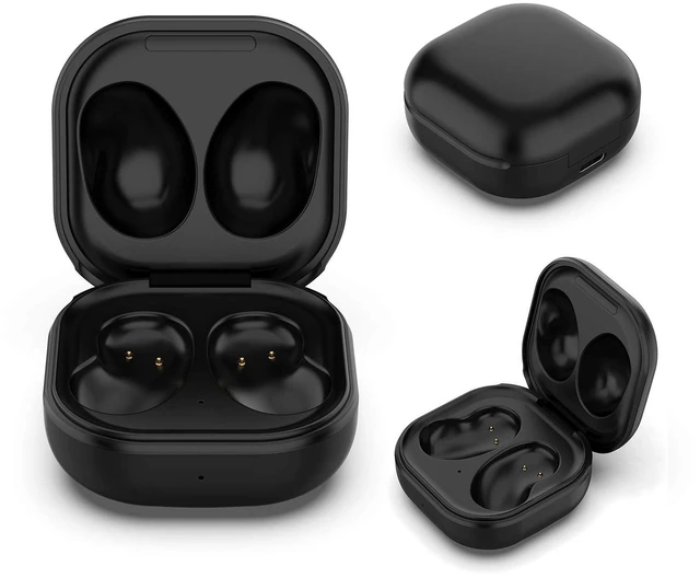 Main image of Charging Case Replacement Compatible with Galaxy Buds Live, Charger Case for Samsung Galaxy Buds Live SM-R180(Wired Charging Only, Earbuds not Included, Black Color)