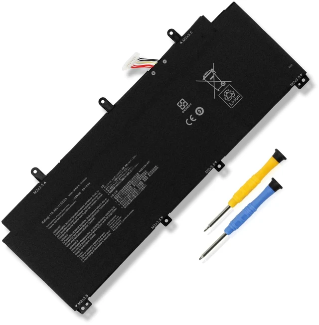 Main image of C41N2009 Laptop Battery for Asus ROG Flow X13 GV301 GV301QC GV301QE GV301QH GV301RA GV301RC GV301RE PV301 PV301QH GV301QE-K5010T GV301RC-LJ078 Series 0B200-03850000 15.48V 62Wh with Tools