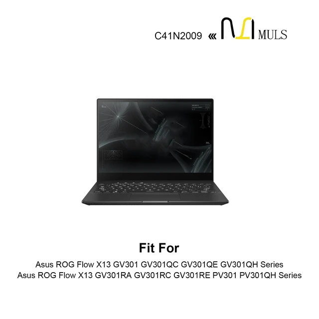 Alt view image 3 of 7 - C41N2009 Laptop Battery for Asus ROG Flow X13 GV301 GV301QC GV301QE GV301QH GV301RA GV301RC GV301RE PV301 PV301QH GV301QE-K5010T GV301RC-LJ078 Series 0B200-03850000 15.48V 62Wh with Tools