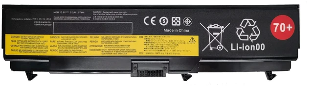Main image of 42N1000 45N1001 70+ Laptop Battery Replacement for Lenovo Thinkpad T410 T420 T430 T510 T520 T530 T530I SL410 SL510 E420 E520 W510 W520 W530 42T4733 42T4751 42T4752 42T4753 42T4731 42T4235